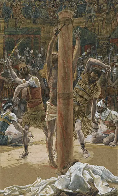 The Scourging on the Back James Tissot